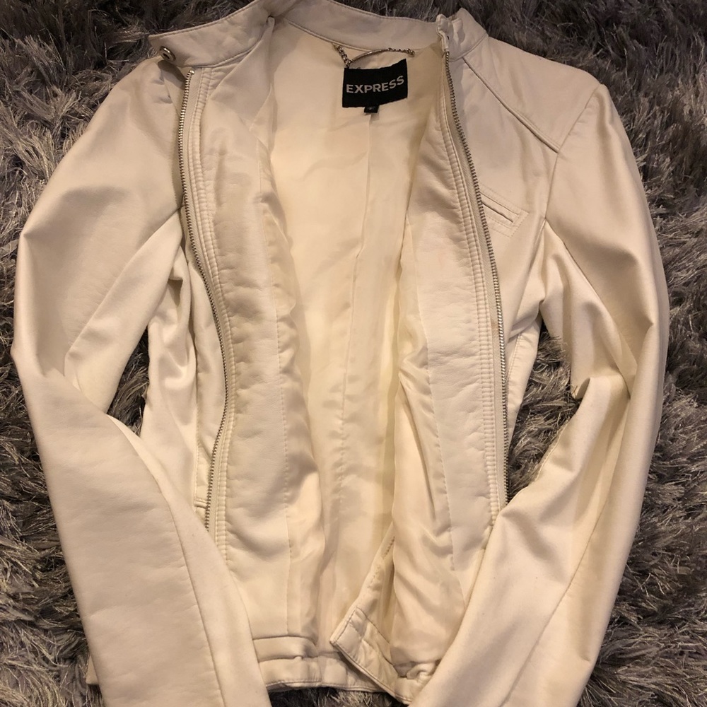 Express leather jacket